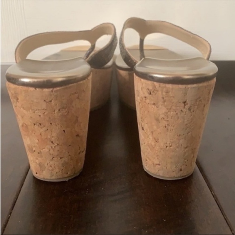 Jimmy Choo 'Pathos' Cork Platform Slide Sandal - image 8
